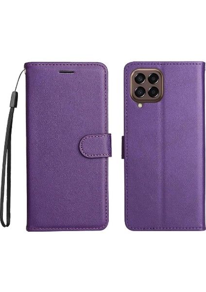 Samsung Galaxy M33 5g Iş Cüzdan Telefon Kılıfı Klasik Için Flip Case (Yurt Dışından)