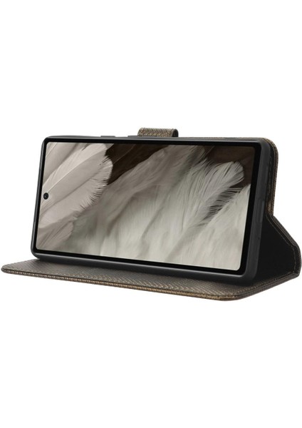 Google Pixel 7A Kart Tutucu Kickstand Kapak Manyetik Cüzdan Için Kılıf (Yurt Dışından) indirimleri