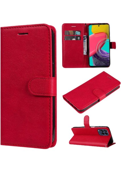 Kart Yuvası Iş Cüzdan Telefon ile Samsung Galaxy M53 5g Için Flip Case (Yurt Dışından) fiyatları