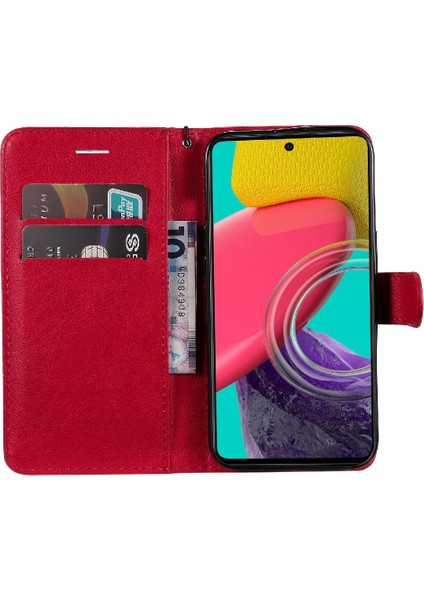 Kart Yuvası Iş Cüzdan Telefon ile Samsung Galaxy M53 5g Için Flip Case (Yurt Dışından) indirimleri