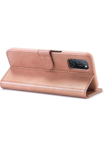 Oppo Holder 5g Buzağı Doku Yatay Kapak Deri Çanta Tutucu (Yurt Dışından)