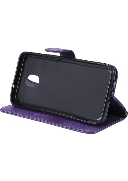 Samsung Galaxy J3 2018 Yüksek Kaliteli Deri Iş Cüzdan Için Flip Case (Yurt Dışından) modelleri