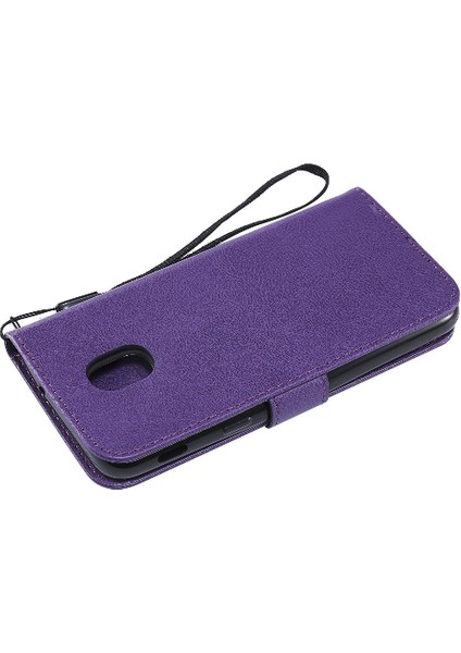 Samsung Galaxy J3 2018 Yüksek Kaliteli Deri Iş Cüzdan Için Flip Case (Yurt Dışından) fırsatları