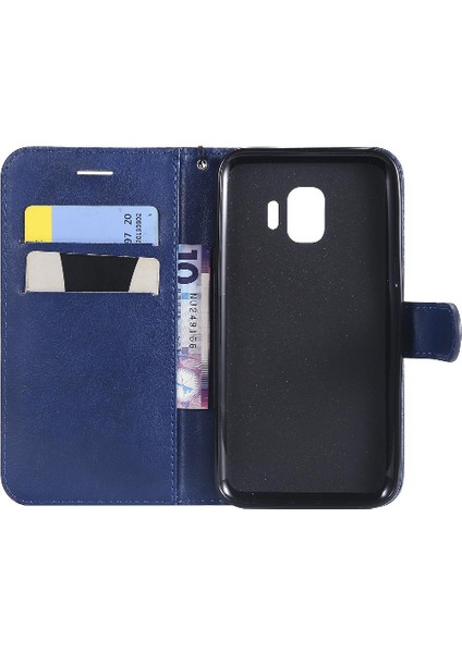 Kart Yuvası Yüksek Kaliteli Deri ile Samsung Galaxy J2 Çekirdek Için Flip Case (Yurt Dışından) modelleri
