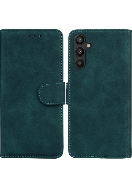 Samsung Galaxy A34 5g Premium Pu Deri Kart Yuvası Standı Tutucu (Yurt Dışından)