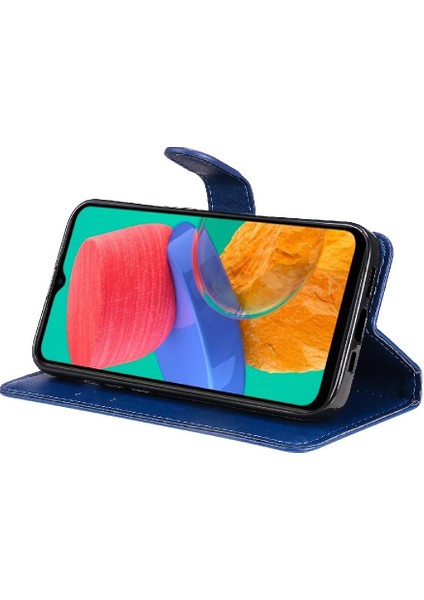 Samsung Galaxy M33 5g Iş Cüzdan Telefon Kılıfı Klasik Için Flip Case (Yurt Dışından)