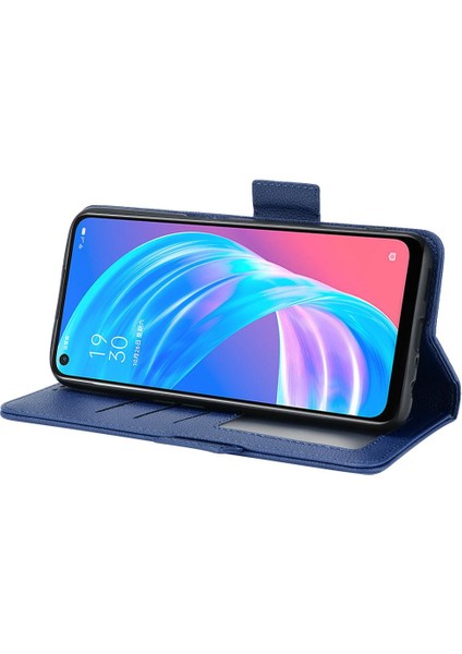 Oppo A72 5g Pu Deri Cüzdan Manyetik Yan Toka Kart Yuvaları Için Kılıf (Yurt Dışından) modelleri