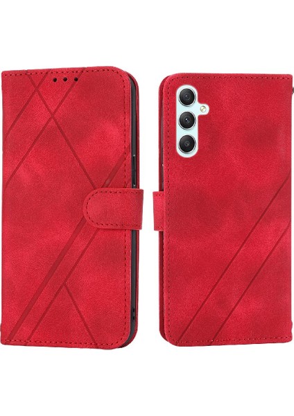 Samsung Galaxy A25 5g Bilek Kayışı Için Filp Durumda El Cüzdan Kredi Kartı (Yurt Dışından)