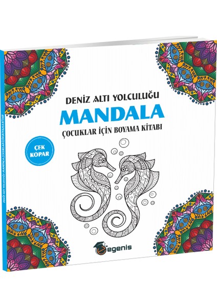 Çocuklar Için Mandala Boyama Seti (5 Kitap) modelleri