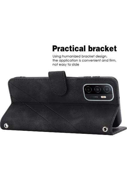 Oppo Filp 4g/5g Anti Scratch Kredi Kartı Tutucu Kickstand Pu Için Filp Durumda (Yurt Dışından) modelleri