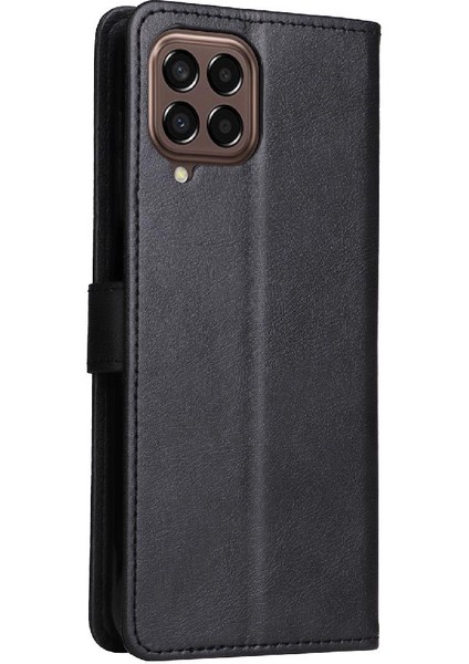 Samsung Galaxy M33 5g Iş Cüzdan Telefon Kılıfı Klasik Için Flip Case (Yurt Dışından)