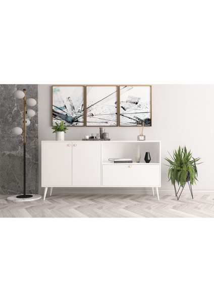 Flora Design Konsol / Konsol / Çok Amaçlı Dolap 160 cm