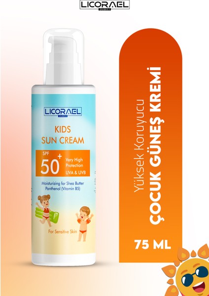 Çocuk Güneş Kremi SPF50+ 75 ml