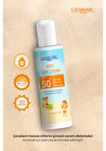 Çocuk Güneş Kremi SPF50+ 75 ml