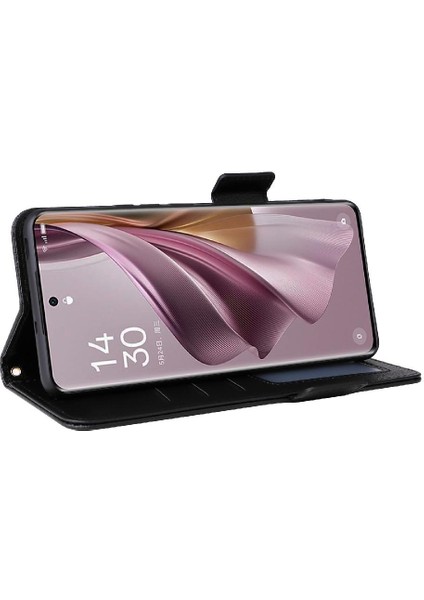 Oppo Için Kılıf Oppo 10 Pro 5g Pu Deri Kart Yuvaları Tutucu Manyetik Yan (Yurt Dışından)