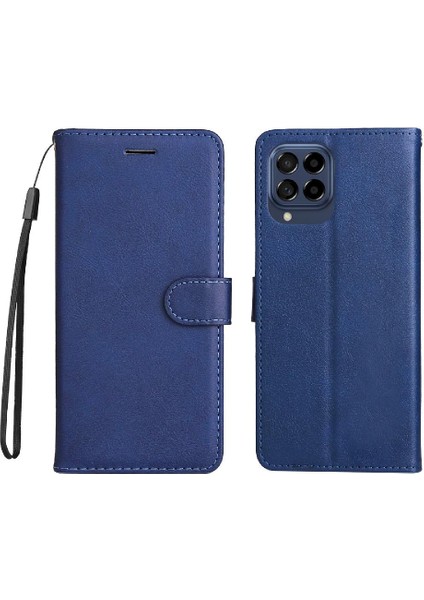 Kart Yuvası Iş Cüzdan Telefon ile Samsung Galaxy M53 5g Için Flip Case (Yurt Dışından)
