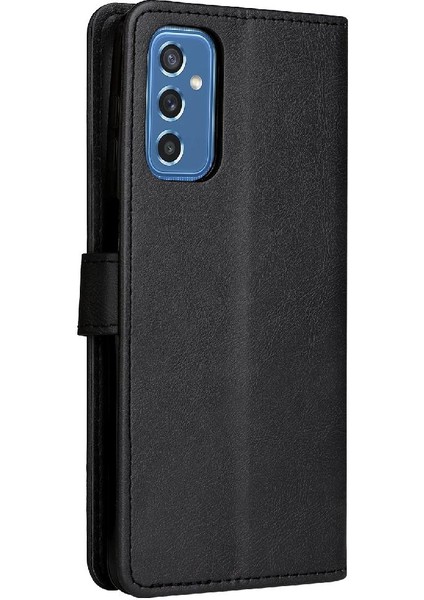 Samsung Galaxy M52 5g Için Flip Case Kart Yuvası ile Yüksek Kaliteli Deri (Yurt Dışından)