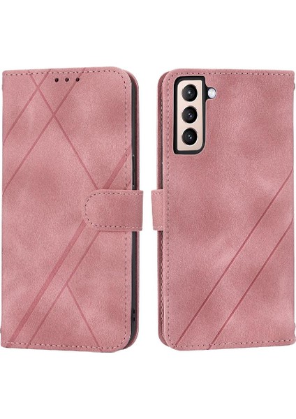 Samsung Galaxy S22 Artı 5g Için Filp Durumda Kickstand Bilek Kayışı El Cüzdan (Yurt Dışından)
