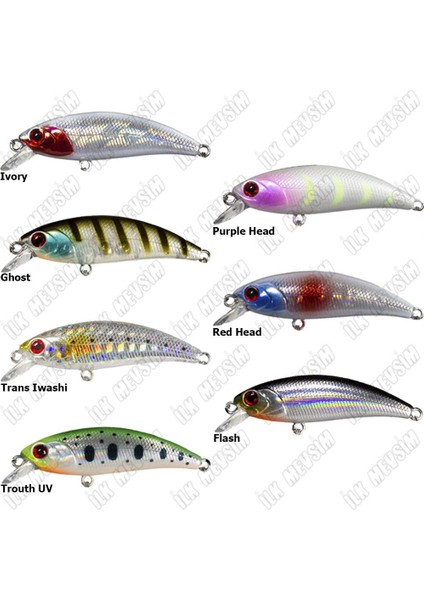 Baby Minnow 5cm 4,5gr Maket Yem