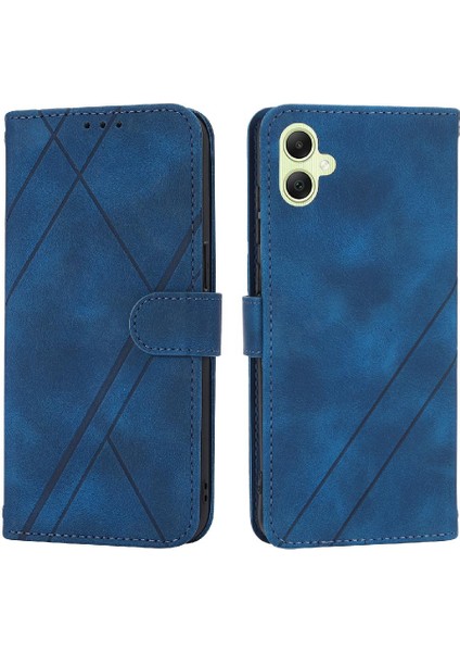 Samsung Galaxy A05 Bilek Kayışı El Cüzdan Kickstand Kredi Için Filp Durumda (Yurt Dışından)