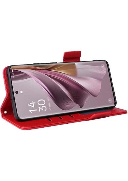 Oppo Için Kılıf Oppo 10 Pro 5g Pu Deri Kart Yuvaları Tutucu Manyetik Yan (Yurt Dışından)