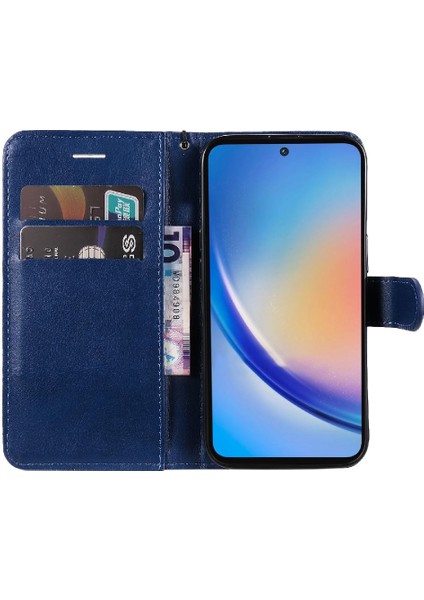 Samsung Galaxy Galaxy 5g Iş Cüzdan Telefon Kılıfı Için Flip Case Klasik (Yurt Dışından)