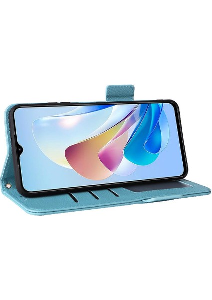 Zte Nubia Lvy Cüzdan Manyetik Pu Deri Kart Yuvaları Tutucu Yan (Yurt Dışından)