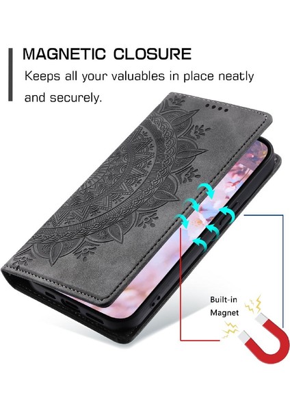 Xiaomi Redmi Için 12 4g/5g Kart Ekleme Darbeye Kapak Kapak Pu (Yurt Dışından)