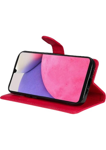 Samsung Galaxy A33 5g Yüksek Kaliteli Deri Iş Cüzdan Için Flip Case (Yurt Dışından)