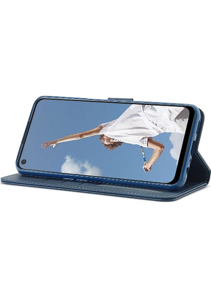 Oppo Holder 5g Buzağı Doku Yatay Kapak Deri Çanta Tutucu (Yurt Dışından)