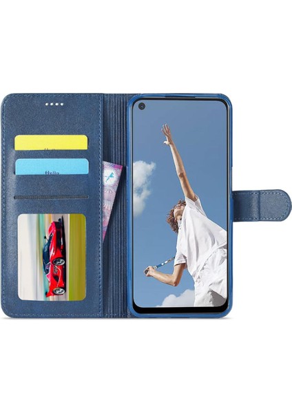 Oppo Holder 5g Buzağı Doku Yatay Kapak Deri Çanta Tutucu (Yurt Dışından)