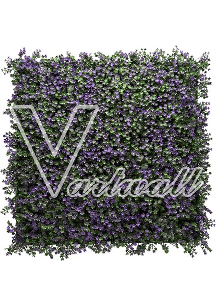 Yapay Dikey Bahçe Paneli Duvar Paneli Mor 50*50 Cm VA176