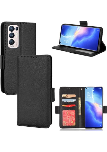 Oppo Bulmak Için Kılıf X3 Neo Cüzdan Yan Toka Kart Yuvaları Tutucu Manyetik Pu (Yurt Dışından)