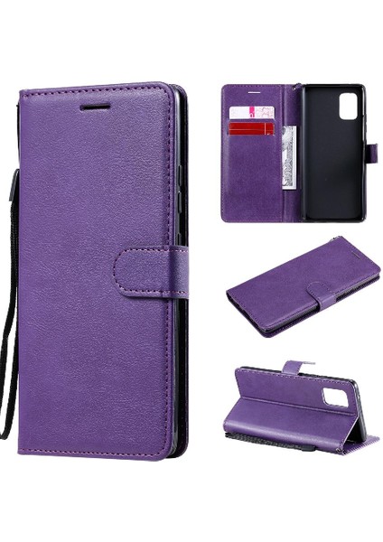 Samsung Galaxy A71 5g Iş Cüzdan Telefon Kılıfı Klasik Için Flip Case (Yurt Dışından)