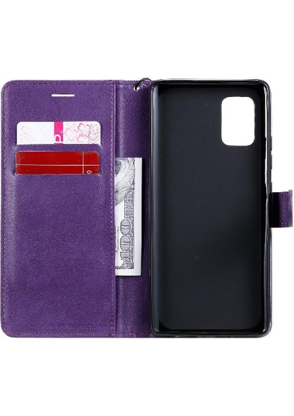 Samsung Galaxy A71 5g Iş Cüzdan Telefon Kılıfı Klasik Için Flip Case (Yurt Dışından)