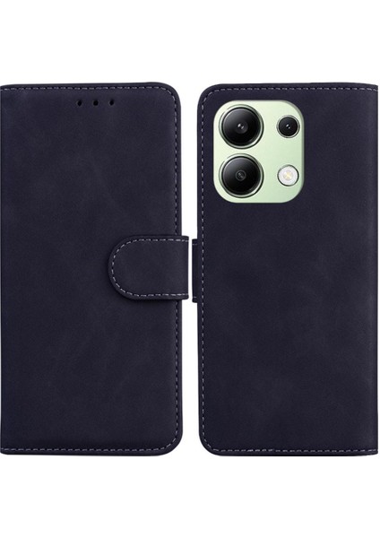 Xiaomi Redmi Için Not 13 4g Premium Pu Deri Kart Yuvası Manyetik (Yurt Dışından)