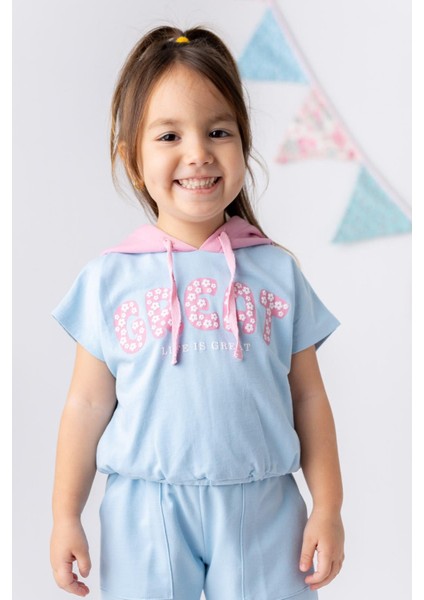 Kız Çocuk Great Kabartma Baskılı Eşofman Takımı fırsatları