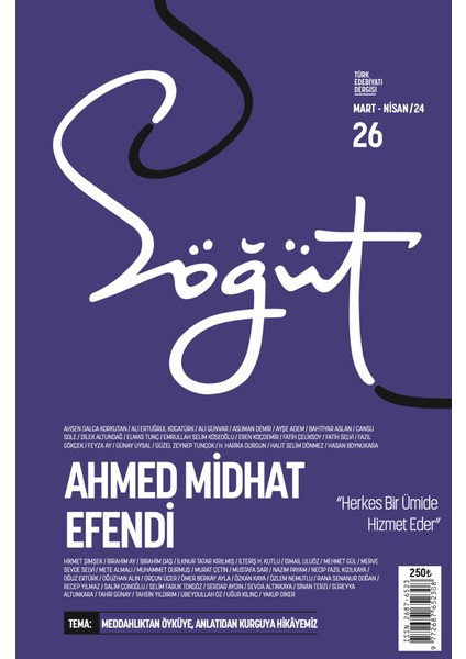 Söğüt 26. Sayı Mart - Nisan 2024