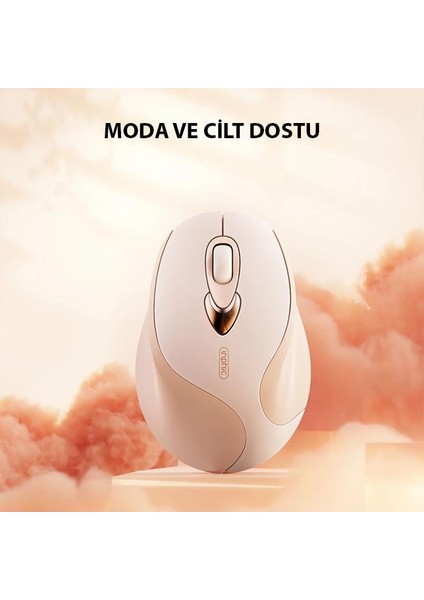 2.4g 500MAH Şarj Edilebilir Süper Sessiz Kablosuz Mouse, Windosw, Linux, Mac Os Uyumlu Mouse