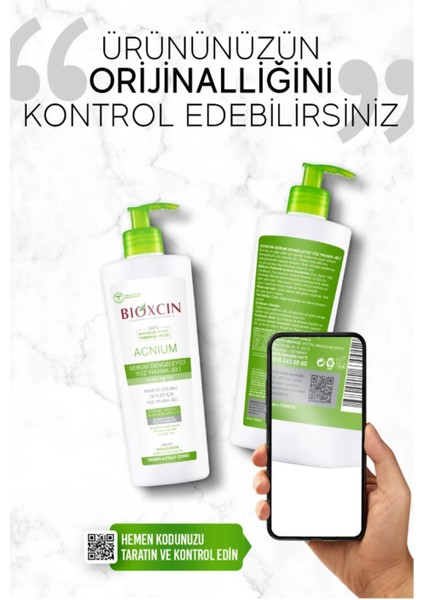 Acnium Sebum Dengeleyici Yüz Yıkama Jeli 2 x 500 ml