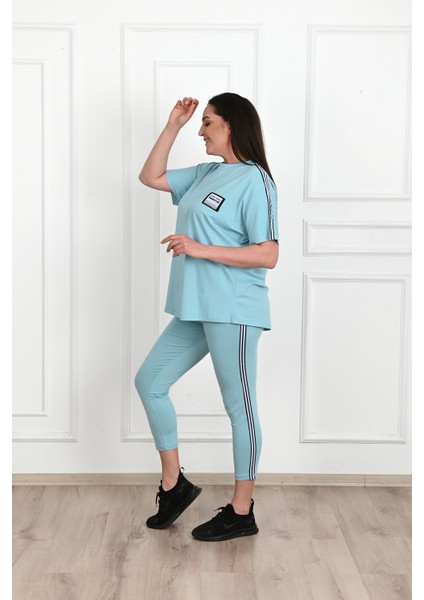 Kadın Büyük Beden Taytlı Takım 3697-23 fiyatları