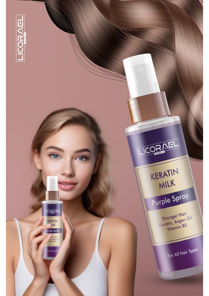 Keratin Sütü Argan Yağlı ve Vitamin B5 Terapisi 200 ml