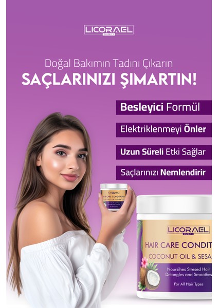 Saç Maskesi (Haır Care Condıtıoner) 200ML