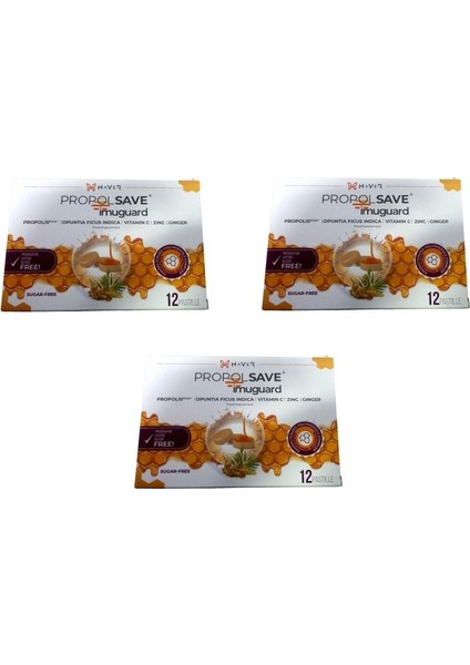Propolsave Imuguard 12 Pastil 3 Adet