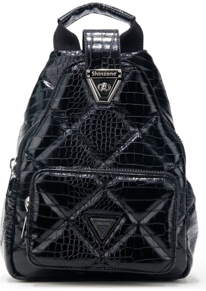 Kadın Deri Görünümlü Kilitli Siyah Çanta fiyatları