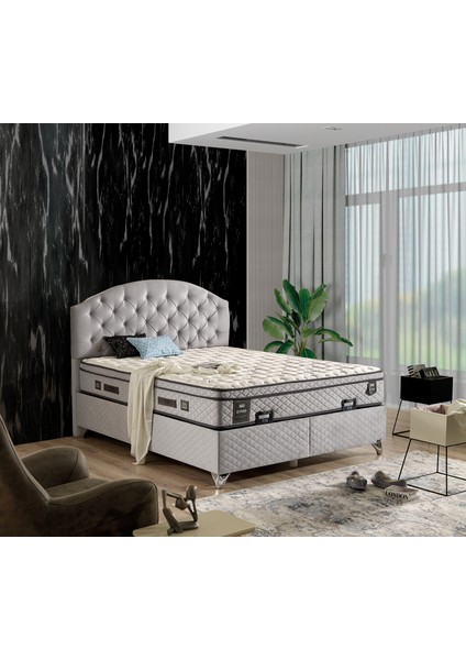 Zinc Plus Baza+Başlık Tek Kişilik 90X190 cm (Fiyata Yatak Dahil Değildir)