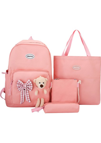 Ilmek Öğrenci Okul Çantası Ayı Kız Sırt Çantası (Yurt Dışından)