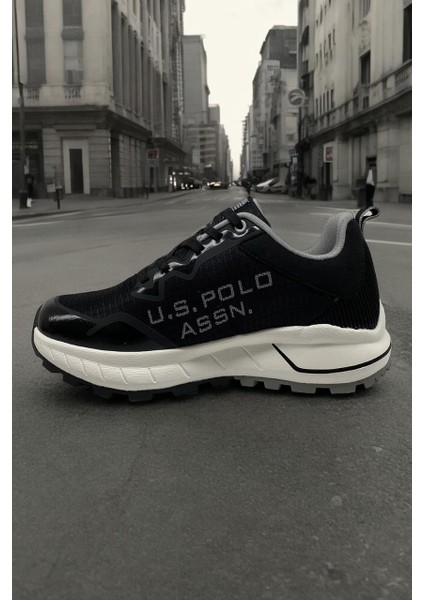 101512726 Crounch Siyah Erkek Beyaz Günlük Sneaker