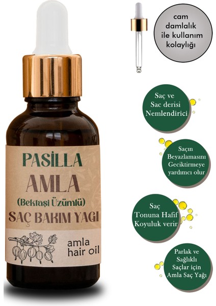 Amla Saç Bakım Yağı 50 ml (Bektaşi Üzümü) fiyatları