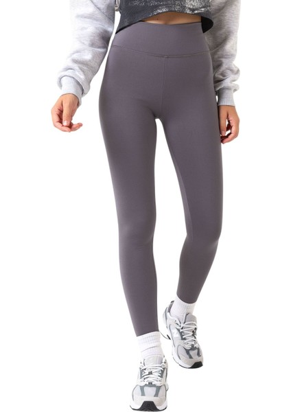 Ekstra Yüksek Bel Toparlayıcı Karyoka Dikişli Kışlık Içi Polar Push Up Kadın Tayt @simena